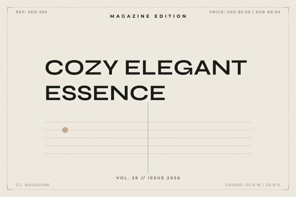 cozy elegant essence