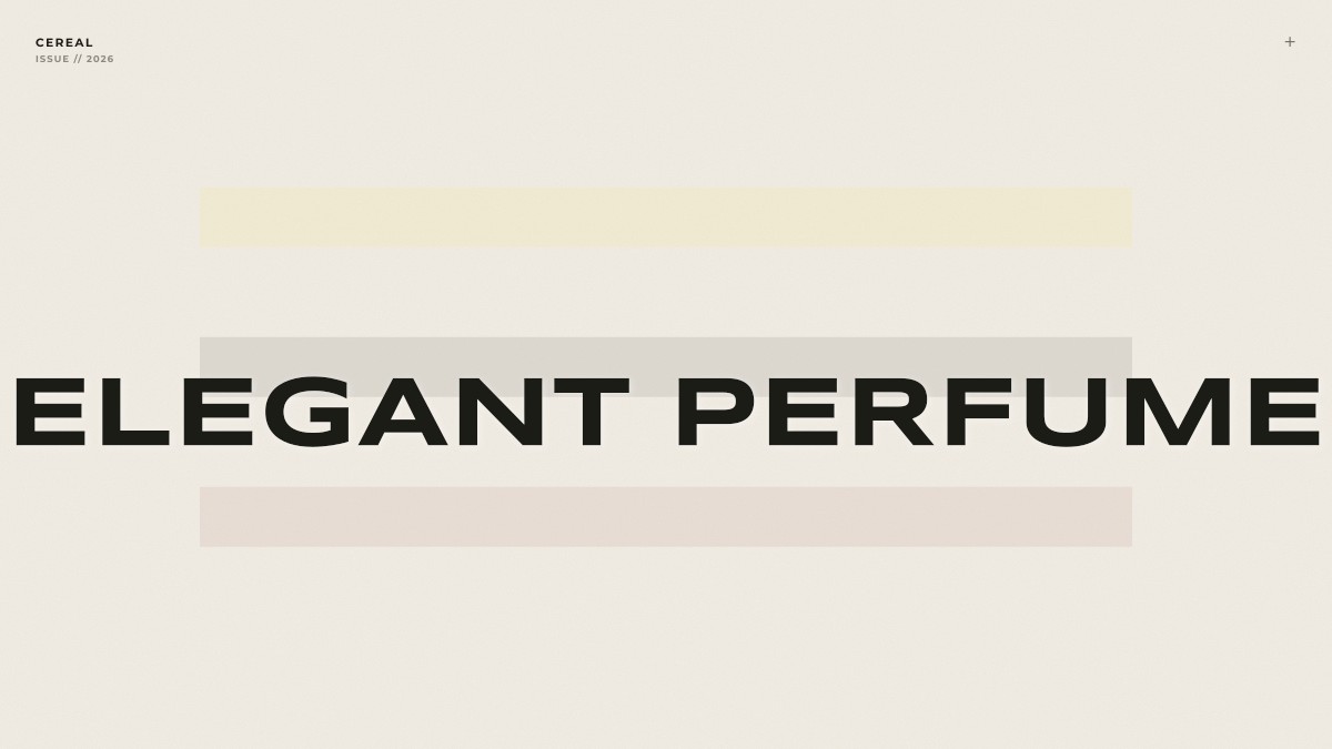 elegant perfume