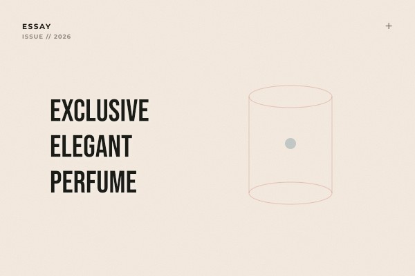 exclusive elegant perfume