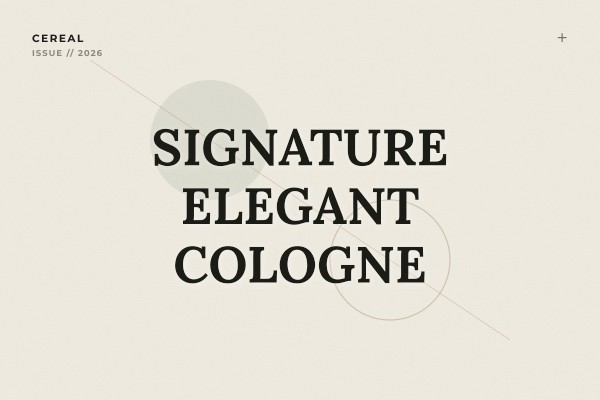 signature elegant cologne