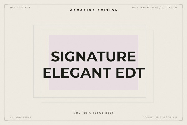 signature elegant edt