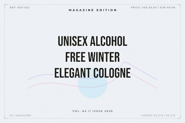 unisex alcohol free winter elegant cologne