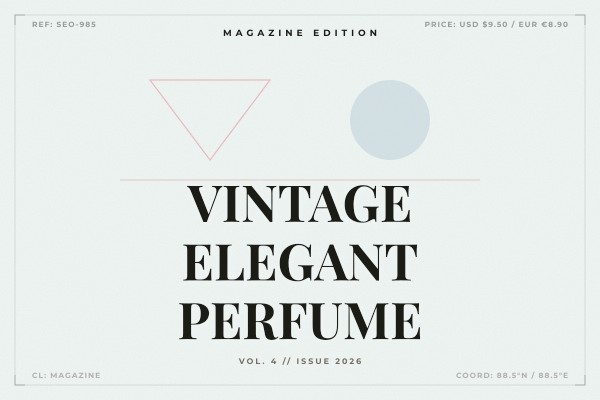 vintage elegant perfume