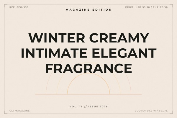winter creamy intimate elegant fragrance