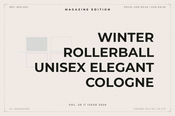 winter rollerball unisex elegant cologne