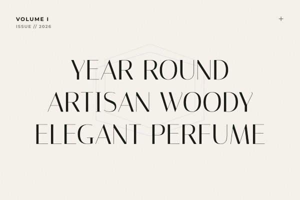 year-round artisan woody elegant perfume